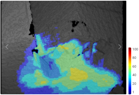 Heatmap-basierte Bewegungsvisualisierung aus dem AAL-Forschungsprojekt DIANA – heute Teil des cogvis companion